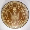 "Come and Take Them"  "Molan Labe" Spartan Pirate Cribbage Board | 3-Track, 120-Point Round Game with Pegs & Cards