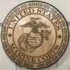Marines (Light Ring) Cribbage Board | 3-Track, 120-Point Round Game with Pegs & Cards