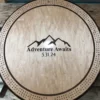 Personalized 15-Inch Wedding Guest Book Cribbage Board & Wall Plaque – Customizable 3-Track, 120-Point Game with 6 Pegs and Card Storage - Image 2
