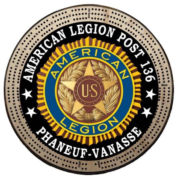 American Legion | Printed | C2: Post #, Post Name | Cribbage