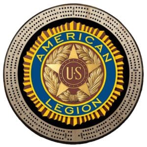 American Legion | Printed | Logo Only | Cribbage Board