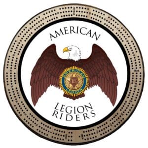 Riders | Printed | Logo Only | Cribbage Board